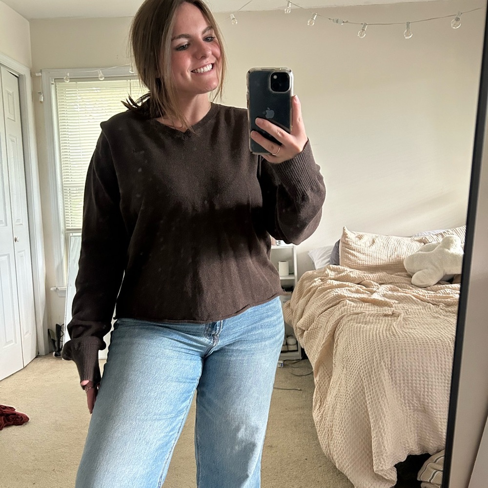 Hurley Brown Women’s Long Sleeve Top